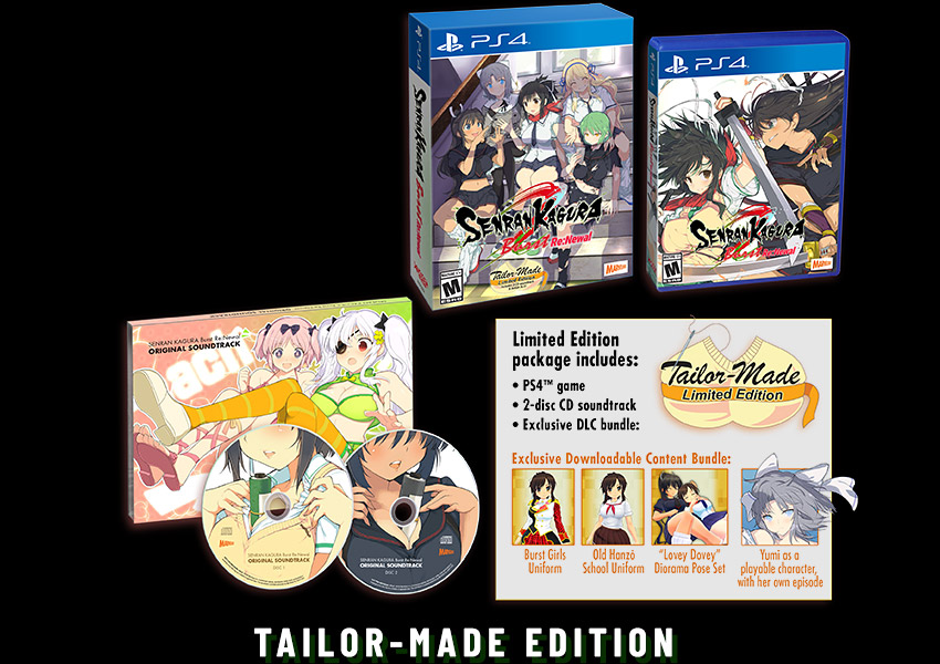 Senran Kagura Burst Re:Newal - At the Seames Limited Edition for