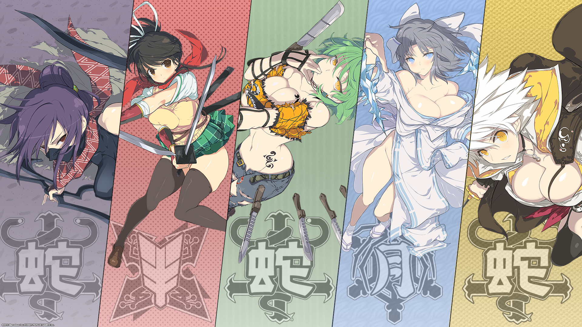 Senran Kagura Burst Re:Newal - Art Class