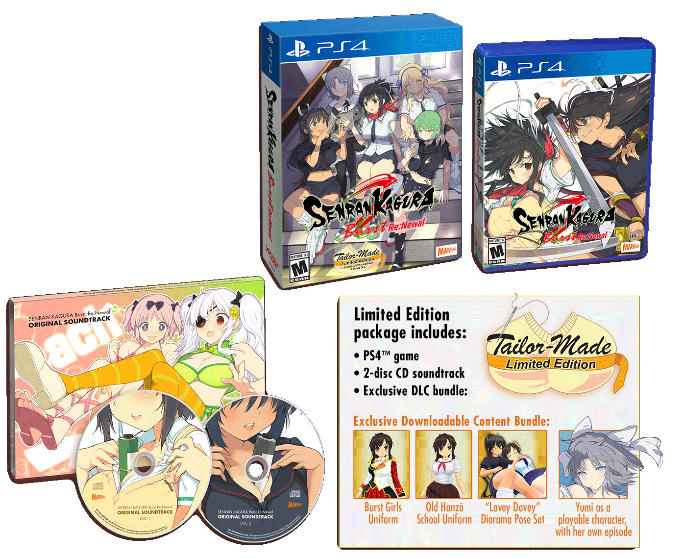 SENRAN KAGURA Burst Re:Newal - Tailor-Made Edition